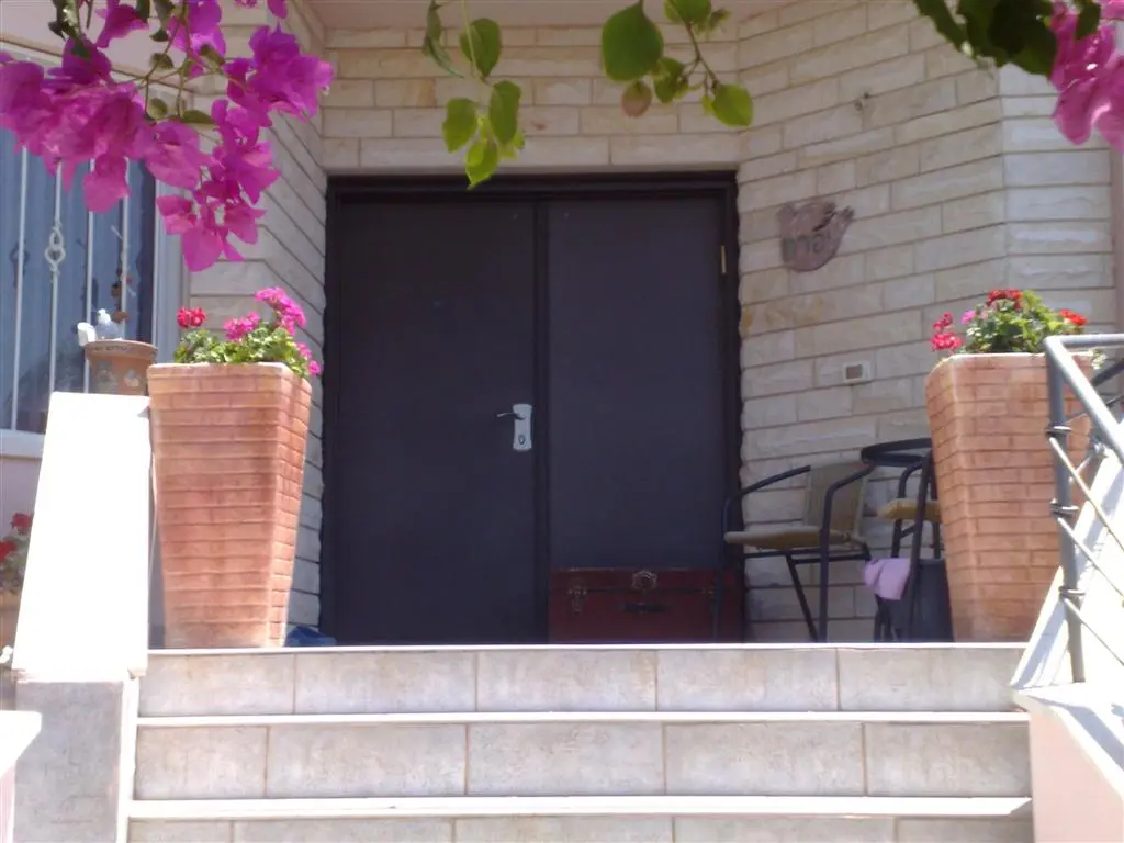 Residential development entrance